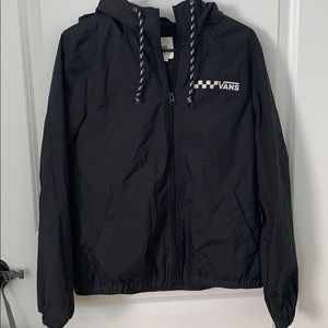Vans Windbreaker or Raincoat - Black - Sz Medium